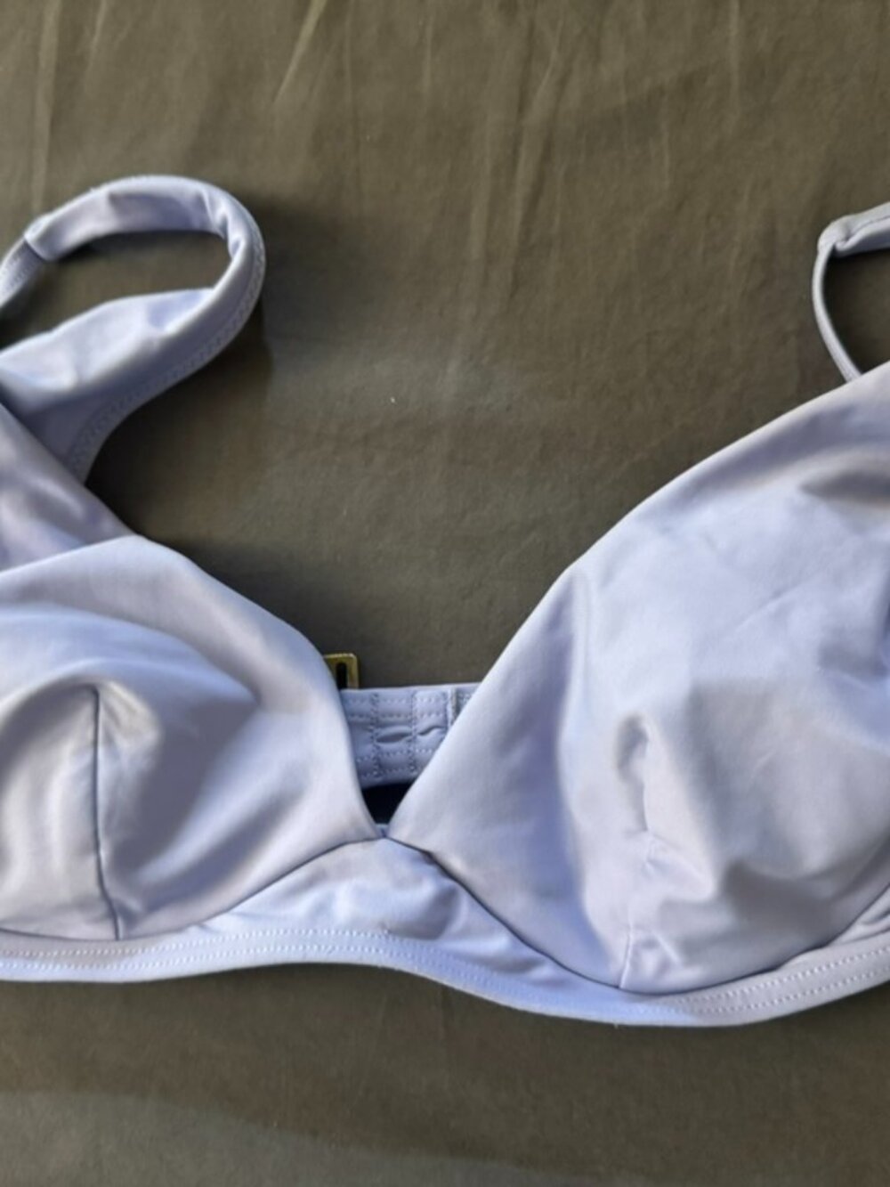 Rip Curl Bikini Top Purple Size Medium